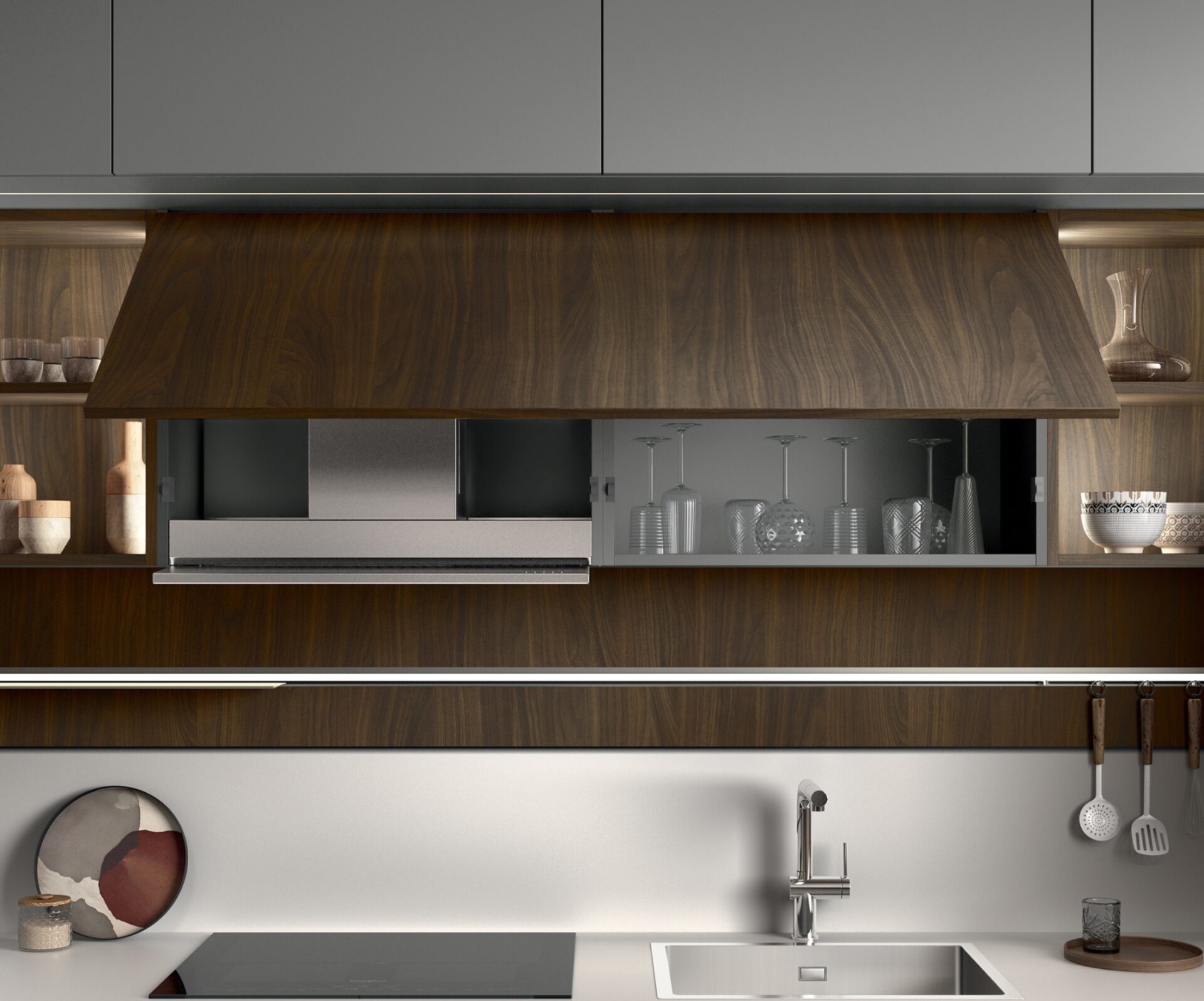 Portes design : les matériaux qui rendent votre cuisine unique